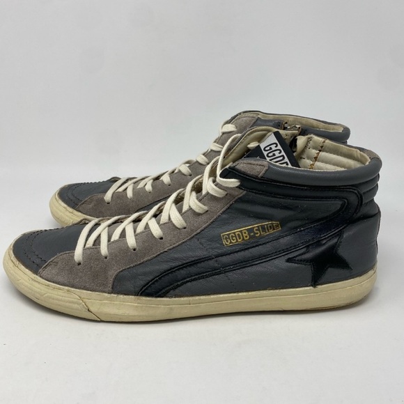 Golden Goose Slide high-tops - euro size 45 - great condition - repaired heel - Picture 4 of 16